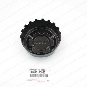NEW GENUINE 1984-1990 TOYOTA LAND CRUISER REAR HUB CENTER CAP 42603-60053