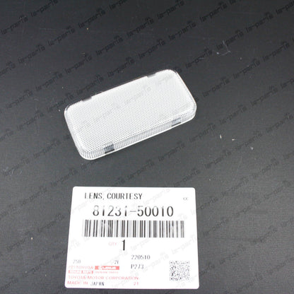 New Genuine Toyota Lexus Front Door Courtesy Lamp Lens RH=LH 81231-50010