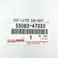NEW GENUINE TOYOTA 10-15 PRIUS COWL-SIDE COVER PASSENGER RIGHT 55083-47020