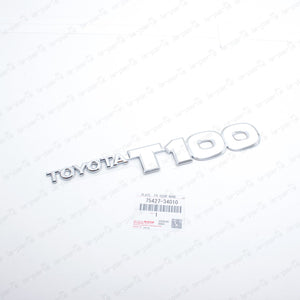 New Genuine OEM Toyota T100 Door Emblem Badge TOYOTA T100 Nameplate 75427-34010