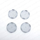New Genuine JDM OEM Honda Integra Type R Civic SILVER Wheel Center Cap SET of 4
