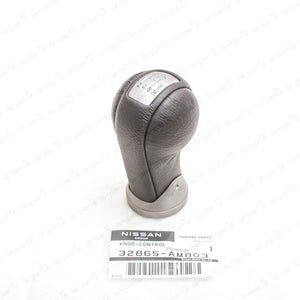 New Genuine OEM Nissan 350Z Infiniti 03-07 G35 Black 6MT Shift Knob 32865-AM803