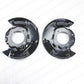 Genuine Toyota 08-21 Land Cruiser Lexus LX570 Front Disc Brake Dust Cover Pair