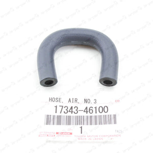 New Genuine Toyota Supra MK4 Lexus 01-05 IS300 Vacuum Air Hose #3 17343-46100
