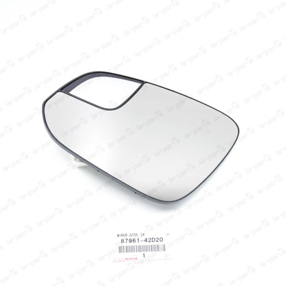 New Genuine Toyota 16-18 Rav4 Heated Driver Side View Mirror Glass 87961-42D20