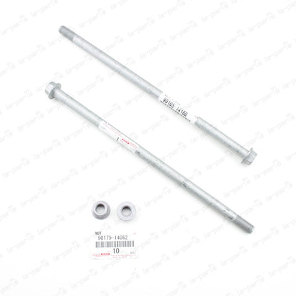 NEW GENUINE TOYOTA TACOMA 4RUNNER FJ GX460 FRONT UPPER CONTROL ARM BOLT WITH NUT