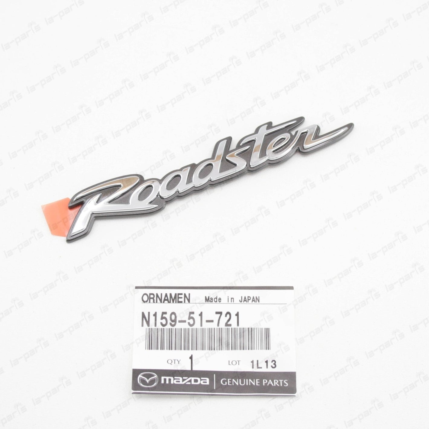 NEW GENUINE MAZDA MX-5 MX5 MIATA ROADSTER REAR CHROME EMBLEM N159-51-721