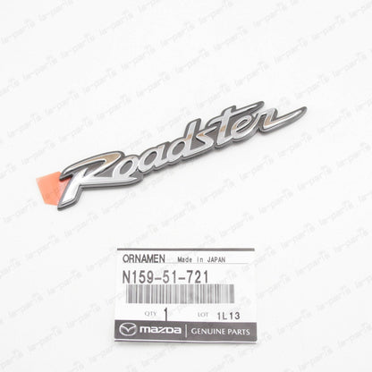NEW GENUINE MAZDA MX-5 MX5 MIATA ROADSTER REAR CHROME EMBLEM N159-51-721