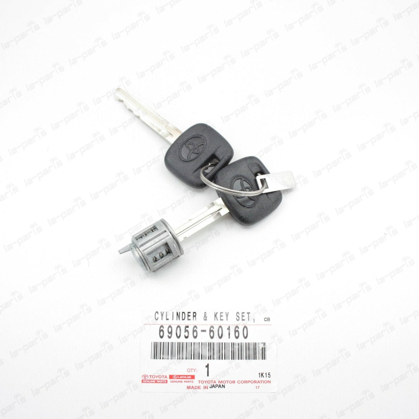 GENUINE TOYOTA 03-09 4RUNNER  02-06 CAMRY GLOVE BOX LOCK AND KEYS 69056-60160