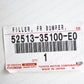 New Genuine Toyota FJ Cruiser Beige Front Driver Bumper Filler 52513-35100-E0