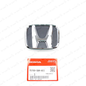 New Genuine Honda 01-02 Accord Front Grille H Chrome/Black Emblem 75700-S84-A11