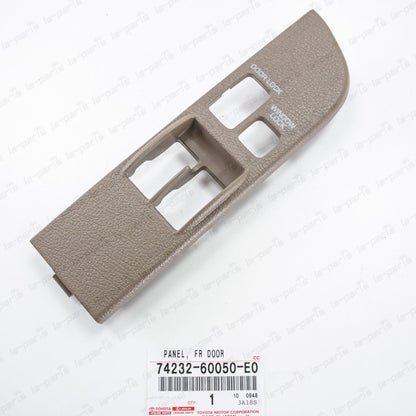 New Genuine OEM Toyota Land Cruiser 70 Driver Door Switch Panel 74232-60050-E0