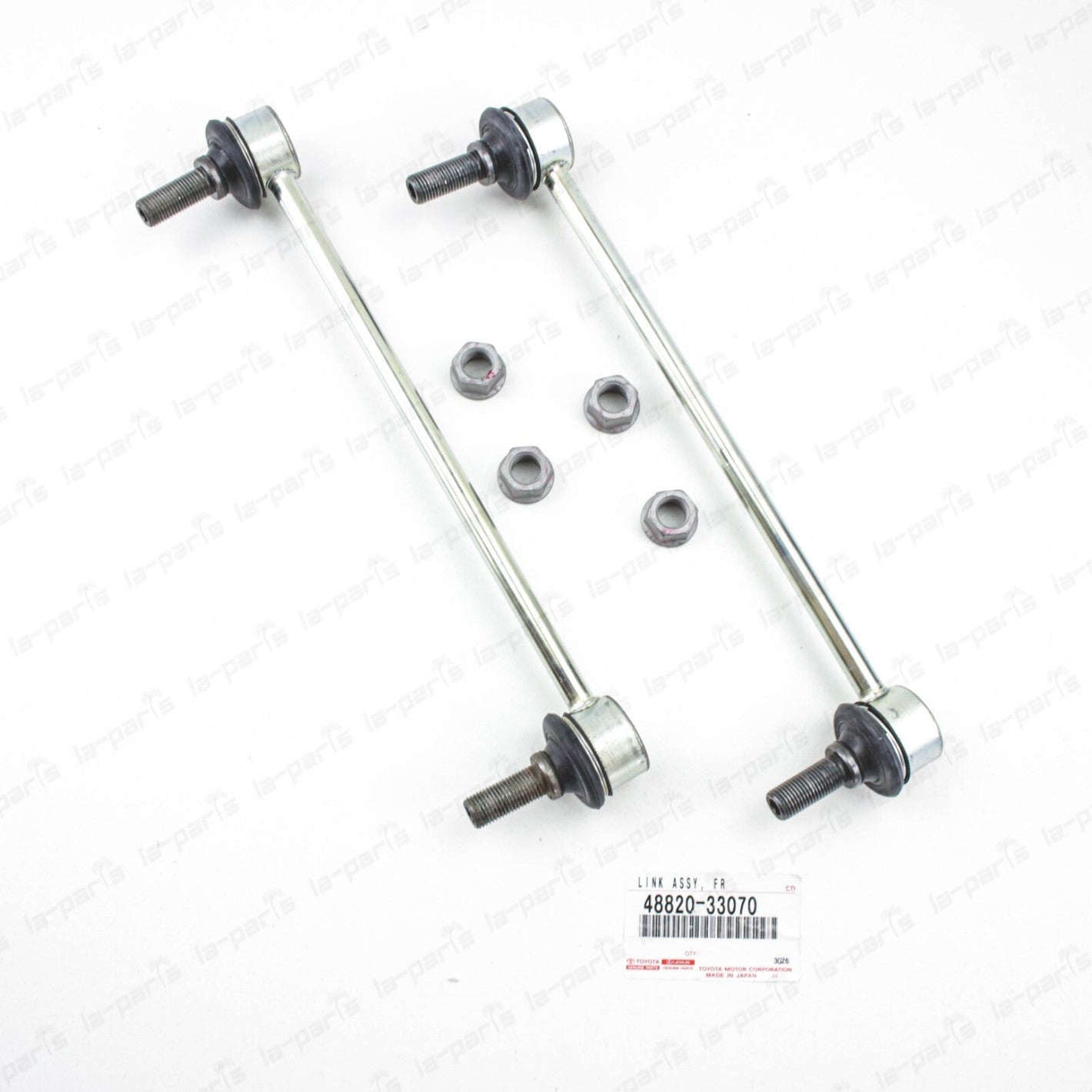 New Genuine Toyota Camry Avalon ES300h ES350 Front Stabilizer Link & Nuts Kit