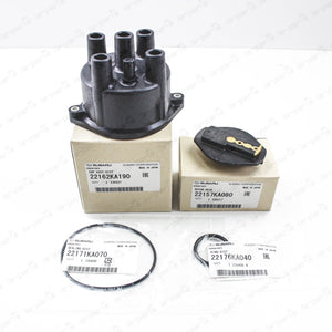New Genuine Subaru Sambar KS3 KS4 KV3 KV4 Distributor Cap & Rotor  & Gaskets Set
