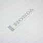 New Genuine OEM Honda 88-91 CRX EF Rear "HONDA" Decal Sticker Silver