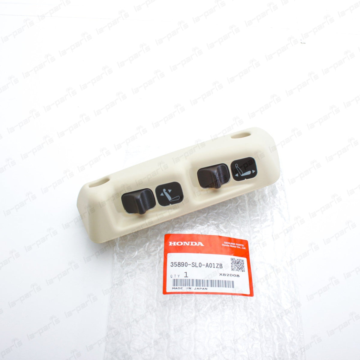 New Genuine OEM Acura 91-05 NSX Ivory Driver Seat Control Switch 35890-SL0-A01ZB