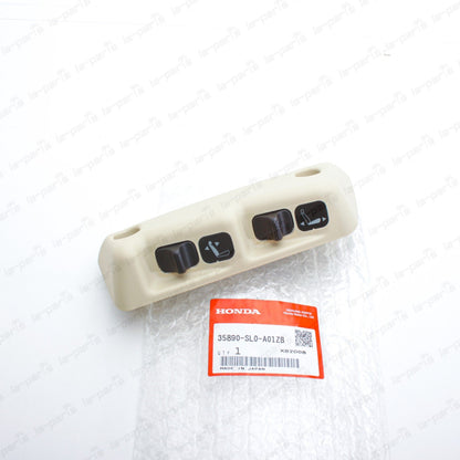 New Genuine OEM Acura 91-05 NSX Ivory Driver Seat Control Switch 35890-SL0-A01ZB