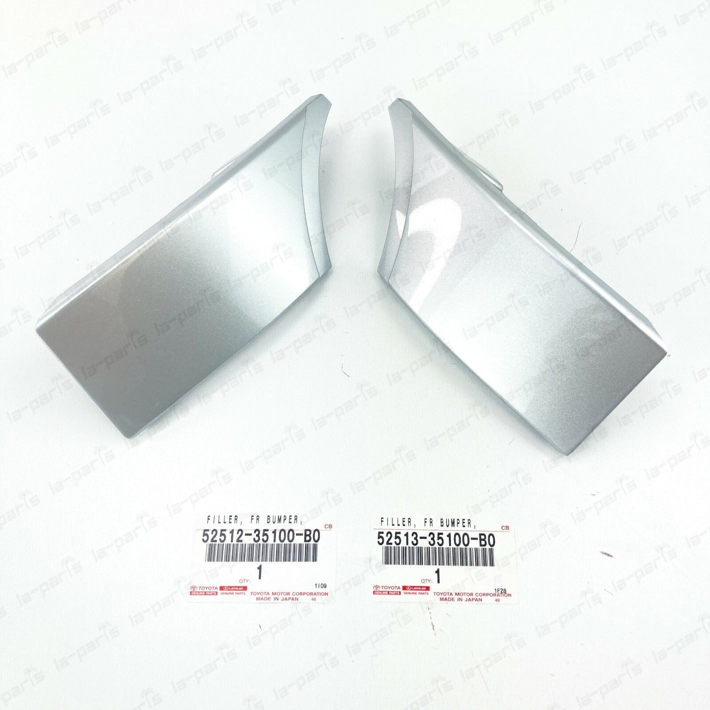 NEW GENUINE TOYOTA 2007-2014 FJ CRUISER  SILVER FRONT BUMPER FILLER RH & LH