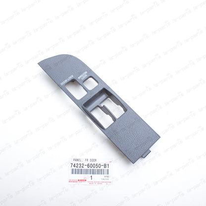 New Genuine OEM Toyota Land Cruiser 70 Driver Door Switch Panel 74232-60050-B1