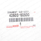 New Genuine Toyota 03-09 4Runner Aluminum Wheel Center Hub Cap 42603-60500