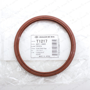 JDM MUSASHI Rear Crankshaft Oil Seal For Toyota 1988-1993 Land Cruiser 3FE 1FZFE
