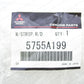 New Genuine Mitsubishi Outlander Rear Door Lower WeatherStrip 5755A199
