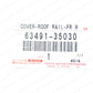 New Genuine Toyota 10-23 4Runner Front Rear Right Left Roof Rack Covers SET OF 4
