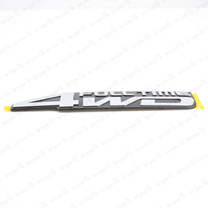 NEW GENUINE TOYOTA 91-97 LAND CRUISER FJ80 96-97 LX450 REAR FULL TIME 4WD EMBLEM