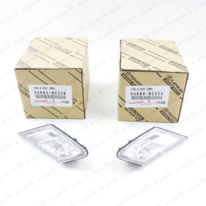 New Genuine Toyota FR-S Subaru BRZ 86 GT86 Clear Side Marker Lenses Set