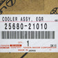 New Genuine OEM Toyota 2012-2019 Prius C Egr Valve Cooler 25680-21010