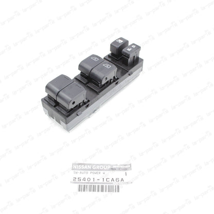 GENUINE INFINITI FX35 FX37 FX50 QX70 MAIN POWER WINDOW MASTER SWITCH 25401-1CA6A