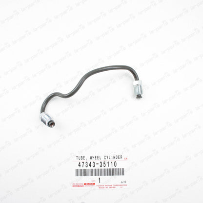 New Genuine Toyota 84-95 Runner Pickup Front Driver Wheel Cylinder Brake Tube