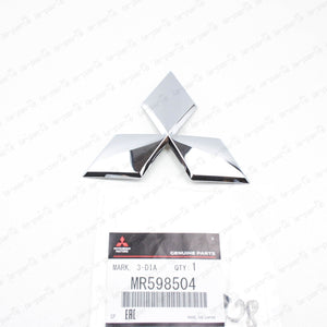 New Genuine Mitsubishi 02-08 Lancer 07-13 Outlander Front Emblem MR598504
