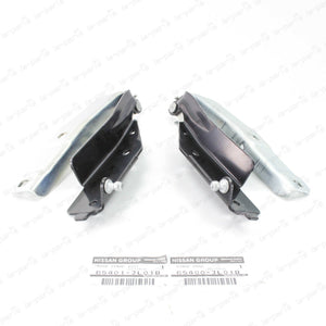 NEW GENUINE NISSAN INFINITI Q60 G37 COUPE HOOD HINGE LEFT + RIGHT  SET OF 2