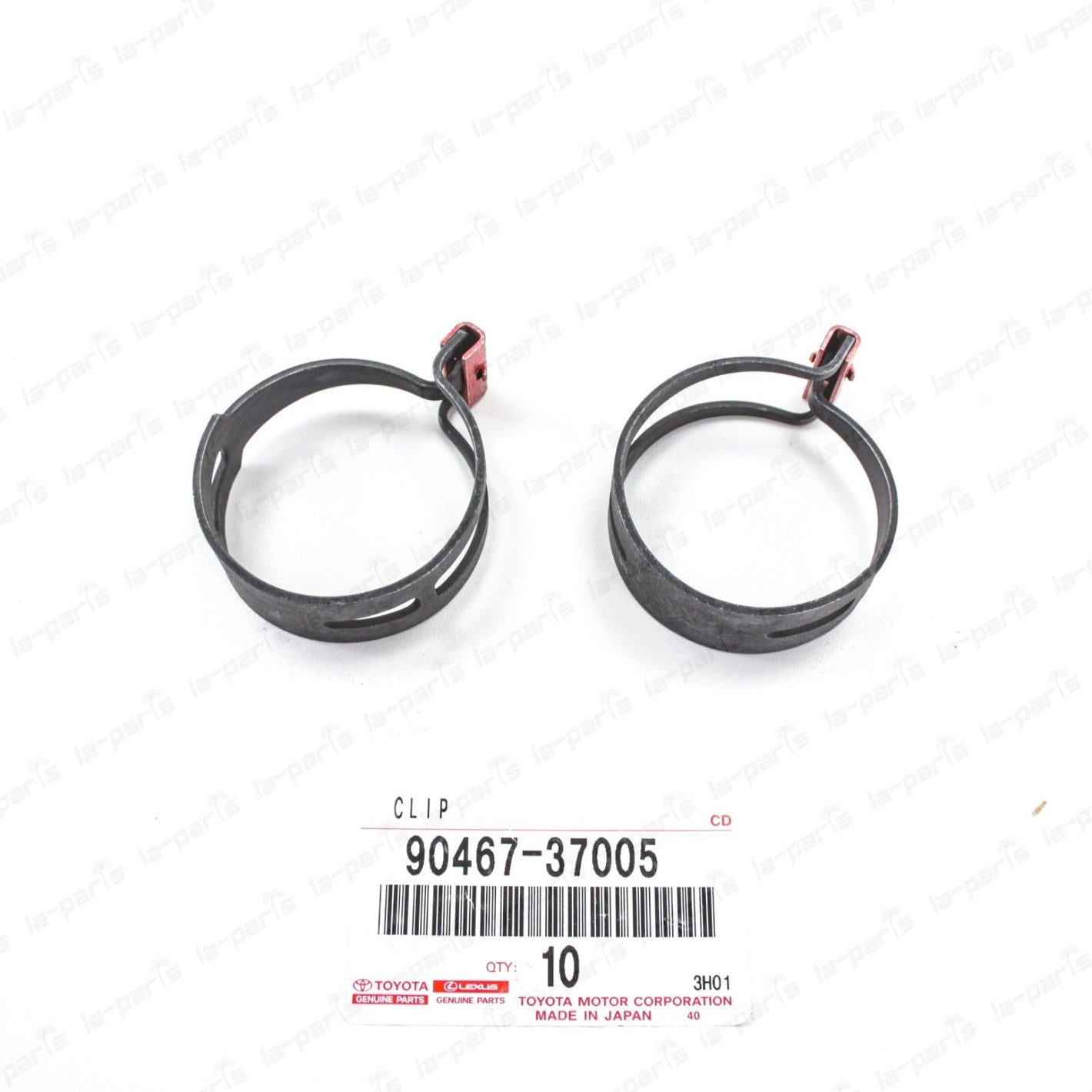 Genuine OEM Toyota 85-08 4Runner Camry RX300 Radiator Outlet Hose Clamp Set of 2