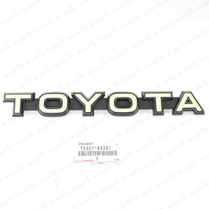 NEW GENUIINE TOYOTA 79-84 LAND CRUISER FJ40 42 43 FRONT GRILLE EMBLEM 7532190301