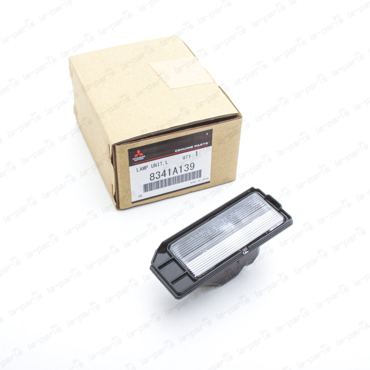 New Genuine OEM Mitsubishi 11-25 Outlander License Lamp Housing Lamp 8341A139