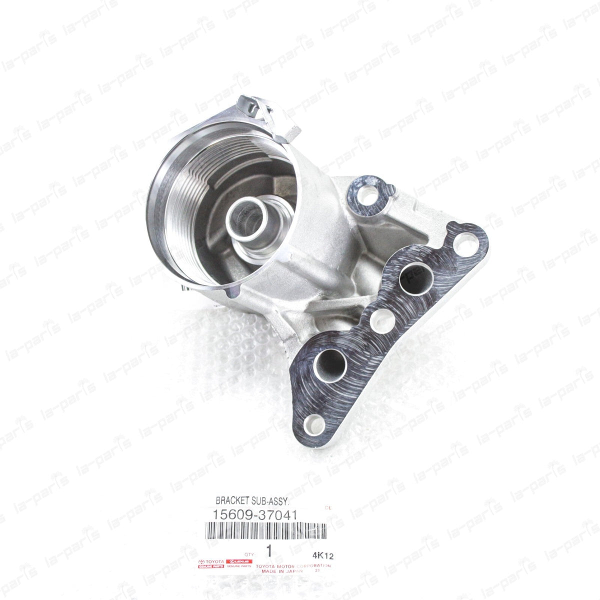 Genuine Toyota 10-17 Corolla 10-18 Prius Oil Filter Housing Bracket 15609-37041