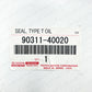 GENUINE 90311-40020 FOR LEXUS IS300 GS300 TOYOTA SUPRA CAM SHAFT SEAL SET OF 2