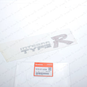 Genuine OEM Honda Acura 97-01 Integra Type R Right Side Decal 75773-ST7-Z01ZB