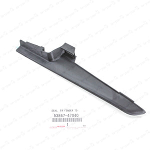 New Genuine OEM Toyota 12-17 Prius V Driver Side Fender To Cowl Hood Side Seal