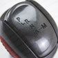 New Genuine OEM Nissan R35 GTR GT-R NISMO Red Black Leather Shift Lever Knob