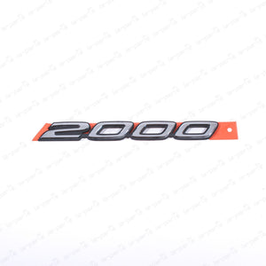 New Genuine OEM Honda 00-09 S2000 Side Fender 2000 Emblem 75711-S2A-000 Qty:1