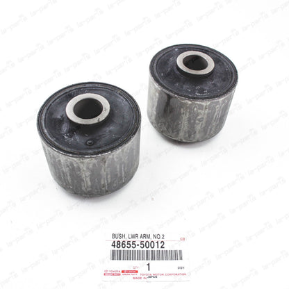 Genuine Lexus 01-06 LS430 Front Lower Suspension Arm Bushing 48655-50012 Pair