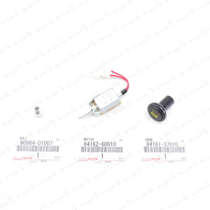 NEW GENUINE TOYOTA LAND CRUISER FJ40 BJ40 FOG LIGHT LAMP SWITCH & KNOB & NUT KIT