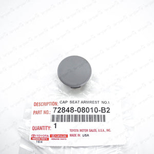 New Genuine Toyota 15-20 Sienna Front Seat Armrest Cover Cap 72848-08010-B2