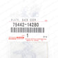 New Genuine for Toyota 93-98 Supra MK4 JZA80 Rear Emblem Badge "Supra"