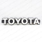 GENUINE TOYOTA 81-87 LAND CRUISER FJ60 FJ62 HJ60 FRONT GRILLE EMBLEM 75316-90A00