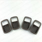 NEW GENUINE TOYOTA LC 80 LEXUS LX450 OAK INNER DOOR HANDLE BEZEL FRONT REAR SET