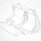 New Genuine OEM JDM Honda Acty Truck HA8 HA9 Center storage pocket 08U13-TP8-000